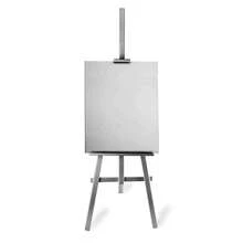 EASEL ARTISTS CANVASES PAINTINGS LARGE 6 FT NEW GRAY COLOUR PICTURE - C - View 3