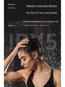 Lenovo 联想EA305 OWS蓝牙无线耳机，14.2mm驱动单元，IPX5防水，LED数字显示屏，全景音效，开放式耳挂耳机 - 均碼 - 查看 8