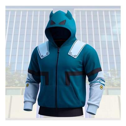 Sudadera Deku! IzukuMidoriya  MyHeroAcademia Unitalla Hecha en México Boku no Hero Academia