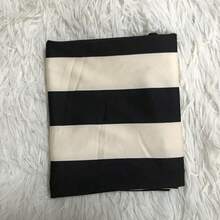 1条女士时尚印花头巾，柔软亲肤的涤纶针织面料，4种佩戴方式，适合日常佩戴 - 黑咖印花 - 查看 4