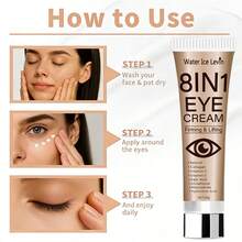 8效合1视黄醇眼霜，保湿抗皱，改善暗沉，提亮眼周肌肤，收缩毛孔，淡化皱纹和细纹，减少疲劳痕迹，改善肤色，提升肌肤弹性，柔滑透亮肌肤，快速提拉紧致，深层补水，滋养娇嫩眼周肌肤。 - Retinol - 查看 8