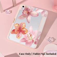 1个带笔槽的多角度磁吸支架保护套，支持自动休眠/唤醒功能，可爱平板电脑保护套，兼容Pro/Air/三星Galaxy A9/S9/S7/S10+/小米Pad/5/6/7 - 彩色 - 查看 5