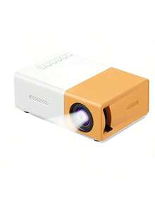 1pc High Definition Mini LED Projector - 3D Visual Effect, Portable Home Theater Video Projector, Supports 1080P Resolution, USB Power Supply, Suitable For Outdoor Use, Camping, Mobile Screen, Compatible With Laptops, Smartphones, Home Cinema, Office, Ideal For Holidays And Gifts - Multicolor - View 11