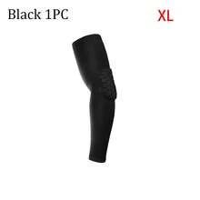1pc S/M/L/XL Spring Unisex Outdoor Sports Elbow Guard Elastic Basketball Volleyball Football Cycling Arm Sleeve Anti-Collision Honeycomb Support Protective Gear - Multicolor - View 14