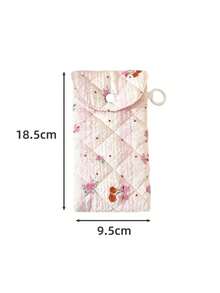Fashionable Scratch-Resistant Glasses Protective Case, Flip Cover Minimalist Printed Cute Eyeglass Pouch, Portable - Multicolor - View 14
