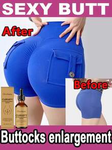 Natural Buttock Augmentation Tool Effective Butt Enlargement Growth Lift Up  Firm Breast Bigger Sexy Body Lotion For Women - 1 - View 2