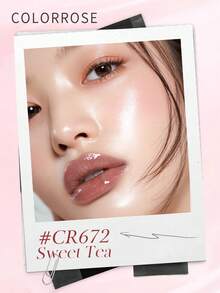 COLORROSE CR672 镜面光泽唇釉，丰盈水润，玻璃唇彩，钻石丰唇，保湿液体唇膏，轻盈便携，日常妆容必备，女士及女孩适用；适合日常、工作、办公室、正式场合、派对、特殊场合、送礼；唇部彩妆 - 672 - 查看 3