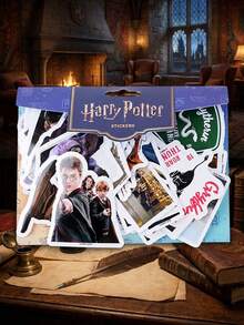 Bộ 100 miếng dán vinyl trang trí chủ đề Harry Potter chính hãng Warner Bros, chống thấm nước, không để lại cặn, dễ bóc, thích hợp làm quà tặng sinh nhật, dành cho sổ lưu niệm. Sản phẩm có hình nhân vật hoạt hình, chống nước, không để lại cặn, dễ bóc. - CT-HP017-6 - Xem 1