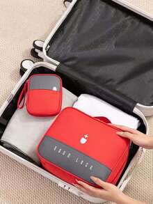 3/2/1 szt. - Zestaw podróżny z lekami, wielofunkcyjna apteczka pierwszej pomocy, zestaw ratunkowy do domu/na zewnątrz, miejsce na leki podróżne, przenośna torba do przechowywania leków na podróż i kemping, pojemnik na leki na co dzień, torba do przechowywania leków, niezbędne wyposażenie kempingowe i turystyczne, akcesoria podróżne, przenośna torba na leki, apteczka podróżna, przechowywanie leków, zestaw do zapobiegania epidemiom i higieny, artykuły przetrwania, styl boho, saszetka, kosmetyczka, niezbędny element podróży - Wielokolorowe - Zobacz 8