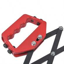 HEAVY DUTY LAZY TONGUE TONG HAND RIVETER RIVET GUN POP RIVETER + 5 NOZZLES KIT K - Red - View 8