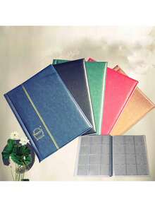 120pcs Paper Coin Holders Album, 12 Pockets Per Page, 10 Pages - Multicolor - View 5