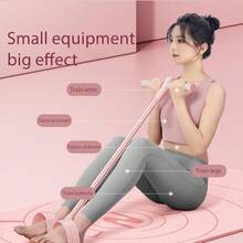 Fashion Puller Exercise, Fitness Resistance Band, Pedal Resistance Band With Handle,8 Tube Pedal Resistance Device, Multifunctional Elastic Yoga Resistance Band For Intense Core - C# - Xem 10