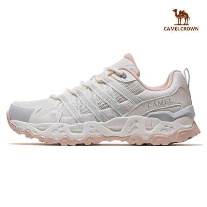 CAMEL CROWN 女士户外徒步鞋，透气、减震、防滑，适合徒步、远足、休闲运动和跑步