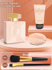 10/12件套儿童化妆玩具套装，女孩化妆台玩具套装，公主化妆玩具套装，互动角色扮演玩具 - 彩色 - 查看 6