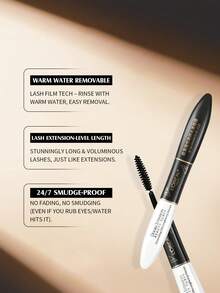 L’Oreal Paris 巴黎欧莱雅双效睫毛膏，浓黑款 - EXTRA BLACK - 查看 4