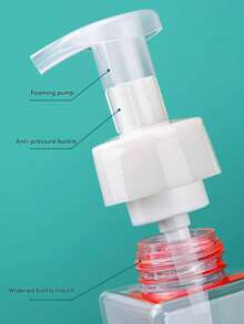 Foaming Bottle, Pump Lotion Bottle, Foam Soap Dispenser, Face Wash Refillable Bottle, Shampoo Foaming Bottle, Pump Dispenser Bottle - Multicolor - View 8