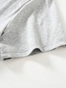 Disney Cars Lightning McQueen Kids' Tee, Double-Sided Print Cool Kids' Wear - 淺灰色 - 查看 4