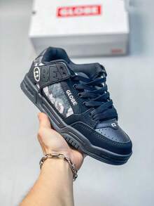 2026 New Globe Tilt Skateboard Shoes, DVS Bread Shoes, Lakai Street Dance Shoes, Etnies Skate Shoes, Circa Plus Size Shoes, ES Shoes, Gift - 黑色 - 查看 2