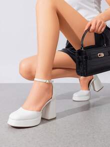 Women Pumps - White - View 3