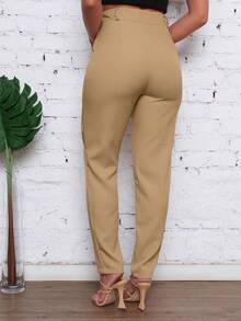 LULURUNM Women's Clothing/ Wide-Leg Pants/ Tailoring - 杏色 - 查看 2