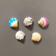 5/10/15pcs Colorful Shell Fridge Magnets, Resin Material, Whiteboard Magnetic Stickers, Suitable For Kitchen, Office, Storage Cabinet And Dishwasher, Room Decor, Home Decor, Party Gifts - Multicolor - View 6