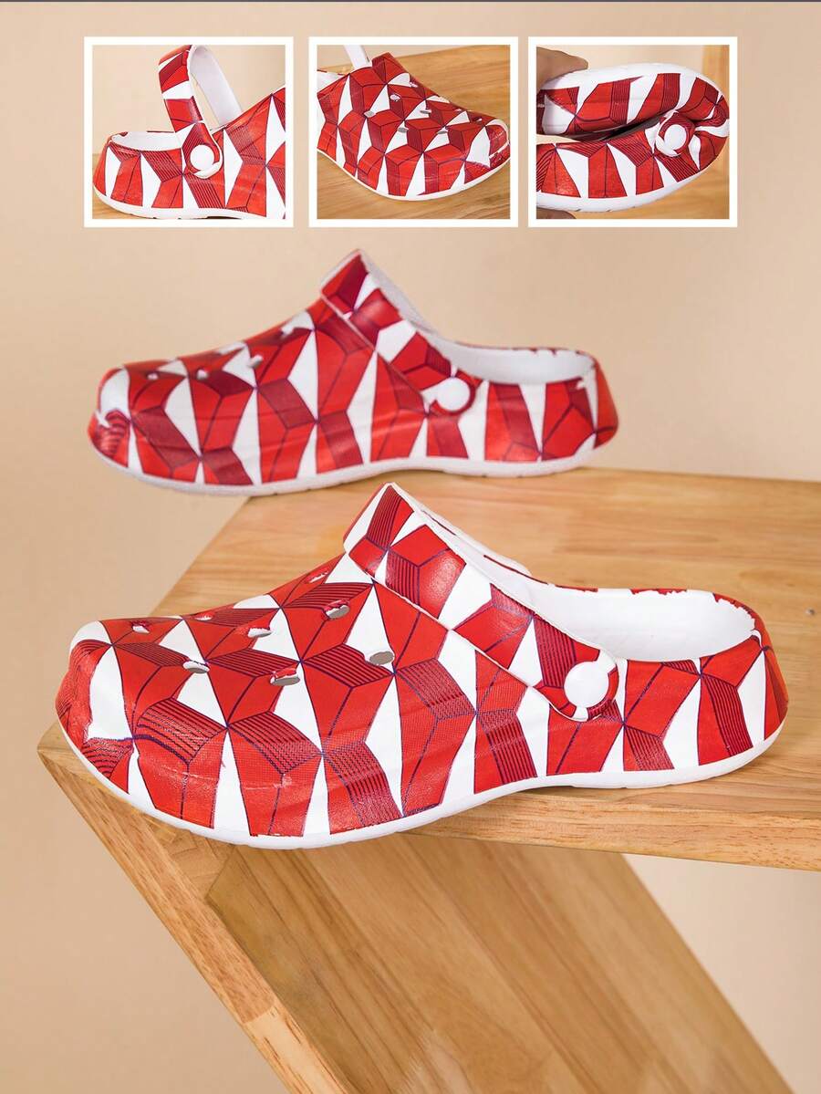 Unisex Breathable Clogs, Shock Absorbing, Non-Slip, Quiet, Multi-Purpose Indoor/Outdoor Clogs, Suitable For All Seasons - Multicolor - View 1
