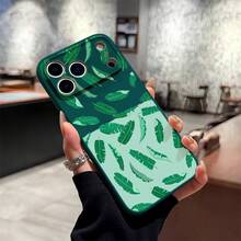 Phone Case - A Soft Case with a Fluid Design in Dark Blue And Green, Designed for Various for Apple  Including The 17, Air 16, 16E, 15, 14, 13, 12, 11, Pro Max, And SE2020/2022 - Verde - Ver 4