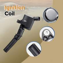 Set Of 8 Curved Boot Ignition Coil Pack Compatible With Ford Lincoln Mercury 4.6L 5.4L V8 Replacement For DG508 C1454 C1417 FD503 1L2U12029AA I2LU-12A388-AA C1417 DG473 DG481 DG491 - A - View 3