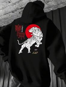 Men Outdoor Hoodies & Sweatshirts - Black - View 1