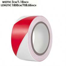 YITAPE 1pc PVC Caution Tape - Black & Yellow Striped Safety Tape - Waterproof, Corrosion Resistant, No Residue, Durable, Suitable For Indoor And Outdoor Use - Yellow - View 17