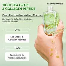 CubeSecret Sea Grapes & Collagen Peptides Double Essence Oil1.0 30ml - Original Formulation Face Serum With Vitamin C, Vitamin E & Niacinamide For Intense Deep Sea Hydration, Skin Nourishing & Firming, Brightening & Anti-Aging, Micro-Encapsulated Oil Particle Technology For Precise Nutrient Release, Hydrolyzed Collagen & Sodium Hyaluronate To Minimize Wrinkles & Fine Lines, Lightweight Dry Oil Moisturizer For All Skin Types, Paraben-Free & Science-Backed Skincare, Improves Skin Elasticity, Radiance And Contour, Controls Oil & Refines Texture, Use Daily After Cleansing For Plump & Smooth Skin. - Nho biển 1.0 - Xem 5