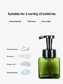 Foaming Bottle, Pump Lotion Bottle, Foam Soap Dispenser, Face Wash Refillable Bottle, Shampoo Foaming Bottle, Pump Dispenser Bottle - Multicolor - View 6