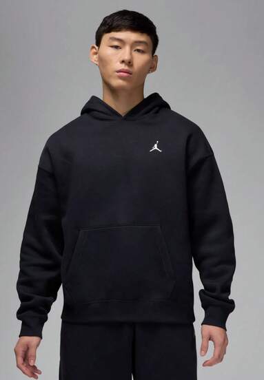  Nike Jordan Brooklyn Fleece Mens Oversized Pullover Hoodie Hooded Sweatshirt