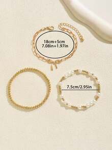 Multi-Style Bohemian Beach Beaded Necklaces – Stackable & Single Wear Options, Mix-And-Match Design, Versatile For Daily Outfits & Beach Parties, Quality Crafted Comfortable Jewelry, Perfect Gift Choice - Gold - View 8