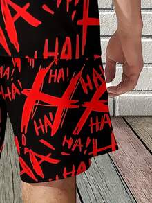 Men's Short Sleeved Suit, Dark Background, Men's Comfortable And Breathable Sportswear, Fashionable Summer New Product, Perfect Gift - 彩色 - 查看 6