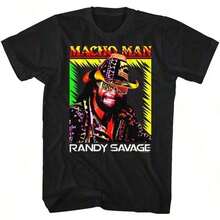 A&E Designs Macho Shirt Time Of My Life Adult Black Tee T-Shirt 2XL - 黑色 - 查看 1