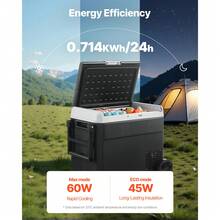 Portable Refrigerator - Black - View 8