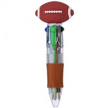 10pcs/Set Random 4 Colors Retractable Ballpoint Pen, Sports Ball Shaped, Perfect Gift For Women (Valentine's Day/Wedding Season/Party Supplies, Office/School) - Multicolor - View 6