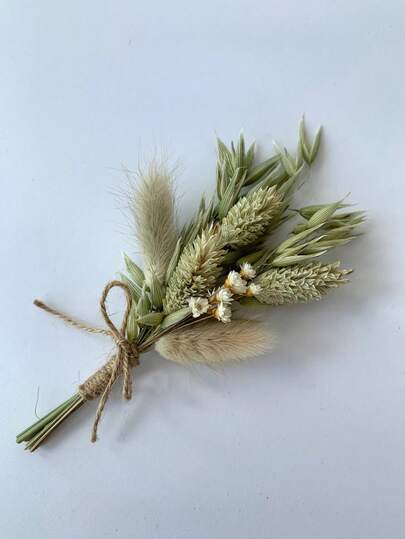 1/2/6/12pcs/Set Bohemian Style Mini Dried Flower Bouquet | Small Vase Floral Arrangement | Desktop Decor | Mailbox Gift