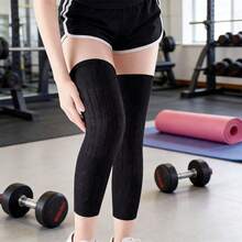 New Autumn/Winter Knee Protector Leg Warmers, Thickened Thermal Insulation, Anti-Slip Over-The-Knee Design, Unisex, Essential For Keeping Joints Warm, Suitable For Gym & Sports, Solid Color - Multicolor - View 15