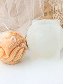 DIY Handmade Hugging Fox Gypsum Aromatherapy Silicone Mold, Multi-Purpose - White - View 5