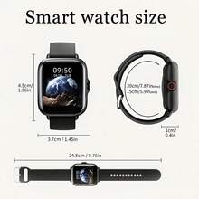 2026 New Smart Watch, Can Answer And Make Calls, Message Reminder, Custom Dial Wallpaper, Full Touch Display, Women's/Men's Smart Sports Watch, Suitable For Android And IOS Mobile Phones, Holiday Gifts, Birthday Gifts, Must-Have Gifts For Friends - View 10