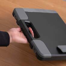 Clipboard With Storage Case Plastic A4 Clipboard Storage Box For School&Office U - Black - View 7
