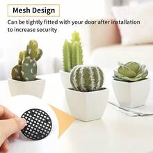 4片圆形花盆排水垫：防漏密封垫，柔软盆栽底部网格垫，园艺排水网孔筛，透气垫，园艺花卉植物用品，包含4种尺寸：2.5厘米/3.5厘米/4.5厘米/7.5厘米 - B - 查看 5