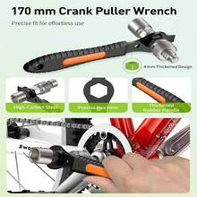 Bicycle Crank Puller Set For Square Taper Spline Crank Arms Steel Construction Multi Compatible - Multicolor - View 8