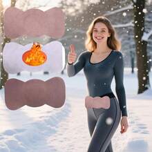 6/20/30pcs/Pack Body Heating Patches, Provide Warmth For Buttocks, Thighs And Abdomen - Easy To Use Heating Patches, Lightweight And Practical For Home, Gym And Office - Similar To Natural Body Warmth - Redwood - View 11