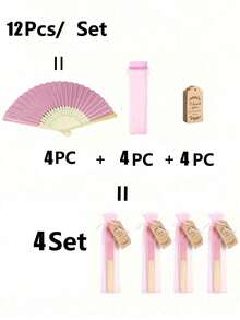 Bộ 1-15 quạt xếp bằng gỗ màu hồng, kèm túi quà và thiệp cảm ơn, quạt cầm tay bằng tre cho cô dâu, quà tặng tiệc độc thân cho cô dâu, quạt cầm tay bằng tre cho phù dâu, phụ kiện chụp ảnh tiệc độc thân, quà tặng phù dâu và trang trí đám cưới, quà cưới hoàn hảo, trang trí đám cưới, lý tưởng cho các bữa tiệc và sự kiện, phụ kiện mùa hè, quạt xếp dành cho nữ. - Hồng - Xem 12