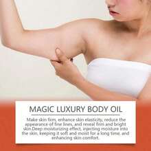 Magic Body Oil, 3.38 FL OZ, After Shower Body Oil For Women, Hydrating Skin Care For Full Body That Plumps, Tightens, And Firms Skin With Natural Ingredients, Luxury Spa Gifts - Pack Of 1 - 2 - View 8