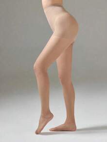 1 đôi quần tất mỏng nhẹ ôm sát cơ thể dành cho nữ, cỡ 40D, mềm mại và ấm áp. - Màu be - Xem 14