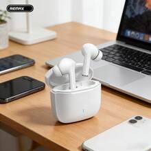 REMAX TWS-06 真無線藍牙耳機 外觀簡約 藍牙5.4 連接穩定 13mm大尺寸單元 音畫同步 低延遲 白色 - 白色 - 查看 2